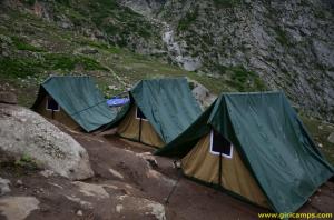 Another view of Giri Camps tents