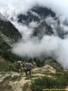 Looking at wilderness around Giri Camps