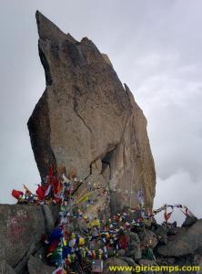 Side view of Kinner Kailash